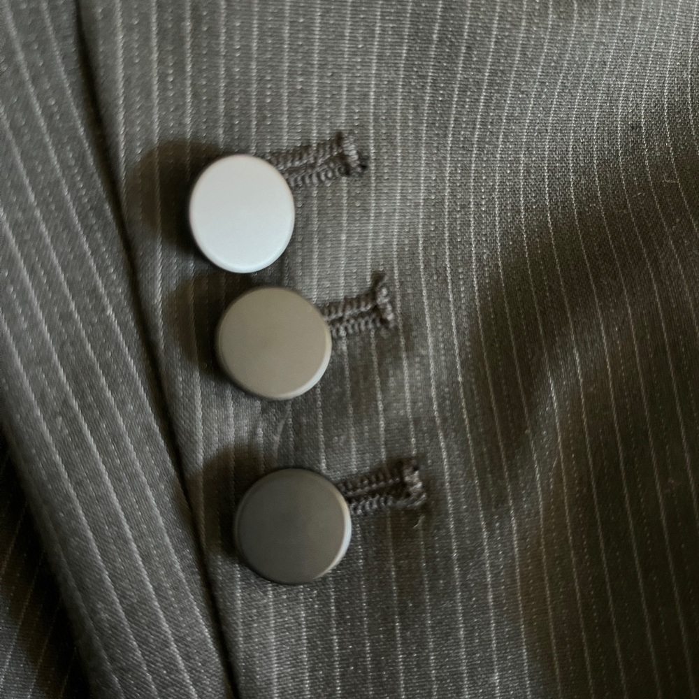 NWOT Pinstripe Blazer - Picture 3 of 4